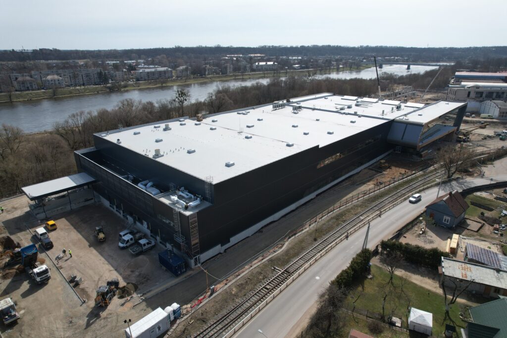 Kauno baldų gamykla 1 etapas (Drobės g. 68) - Light manufacturing - construction photos