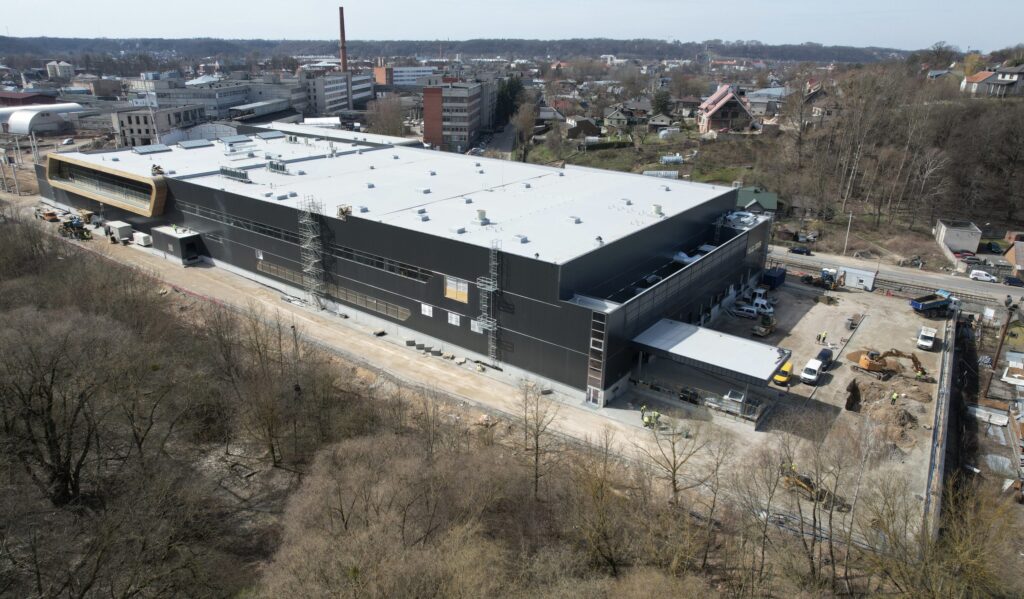Kauno baldų gamykla 1 etapas (Drobės g. 68) - Light manufacturing - construction photos