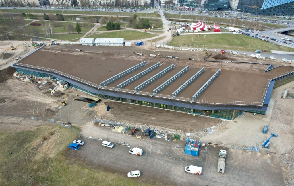 "Žalgirio" vandens sporto centras (Karaliaus Mindaugo pr. 50) - Pool - construction photos