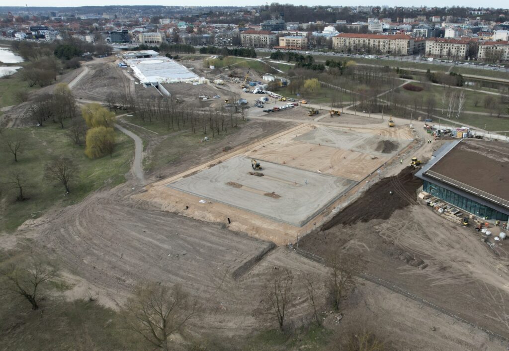 "Žalgirio" vandens sporto centras (Karaliaus Mindaugo pr. 50) - Pool - construction photos