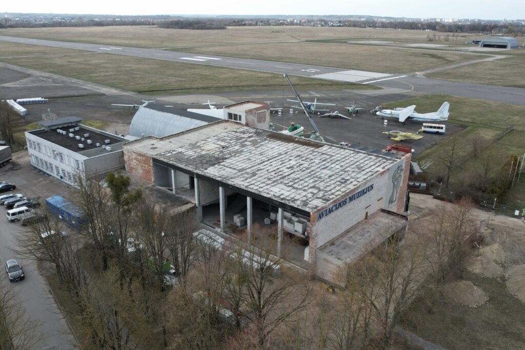 Lietuvos aviacijos muziejus (Veiverių g. 132) - Museum - construction photos