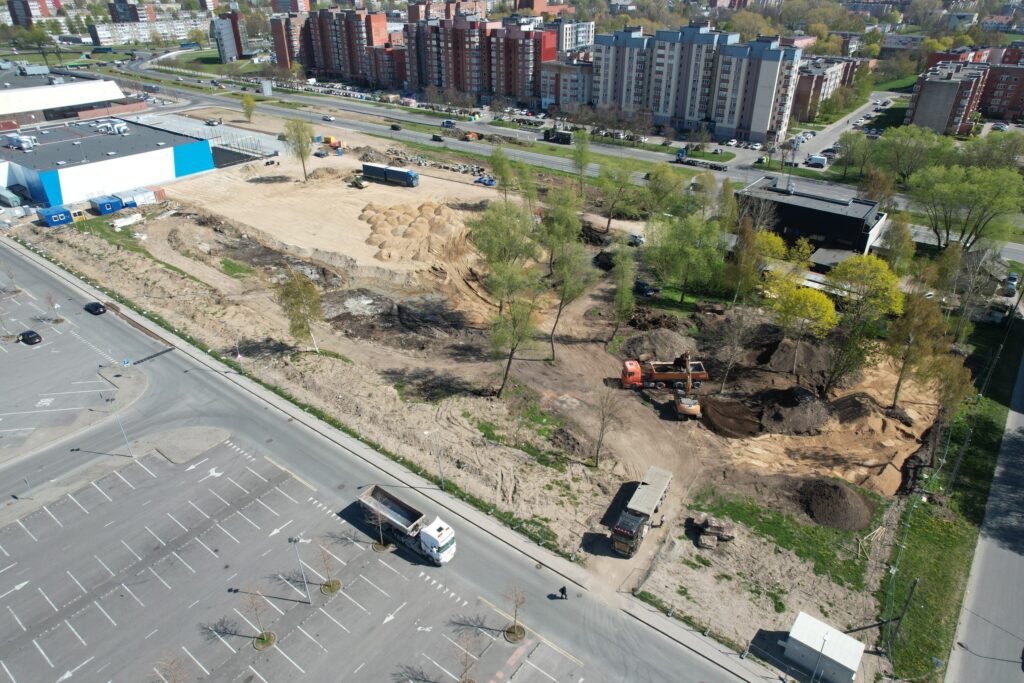 STOCK-O 3 etapas (Baltijos pr. 26A) - Shopping center - construction photos