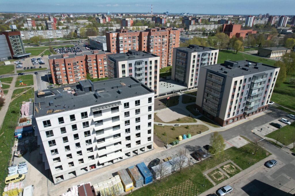 Baltijos terasos (Baltijos pr. 111) - Korterelamu - ehituse fotod