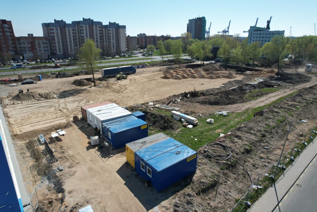 STOCK-O 2 etapas (Baltijos pr. 26A) - Shopping center - construction photos