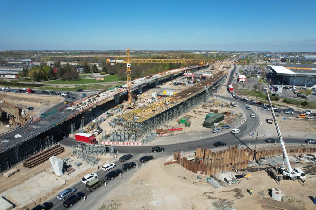 Baltijos pr. žiedinė sankryža (Baltijos pr., Šilutės pl.) - Road - construction photos