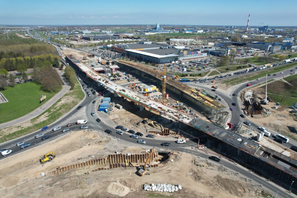 Baltijos pr. žiedinė sankryža (Baltijos pr., Šilutės pl.) - Road - construction photos