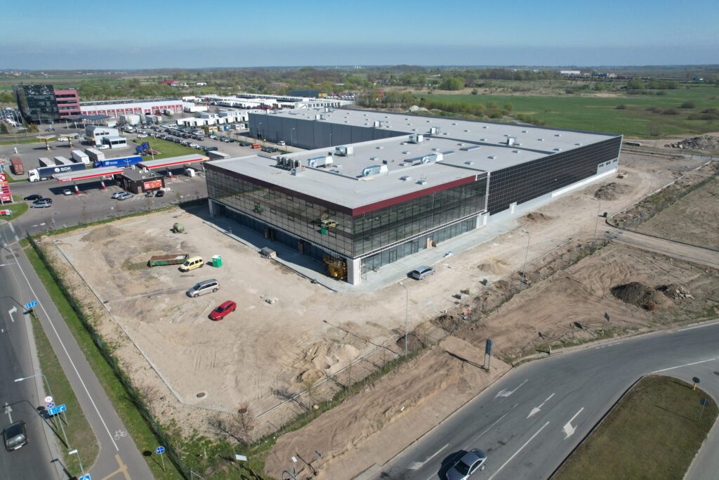 Jūrininkų pr. 27A (Jūrininkų pr. 27A, Jūrininkų pr. 33) - Shopping center, Warehouse / Distribution center - construction photos