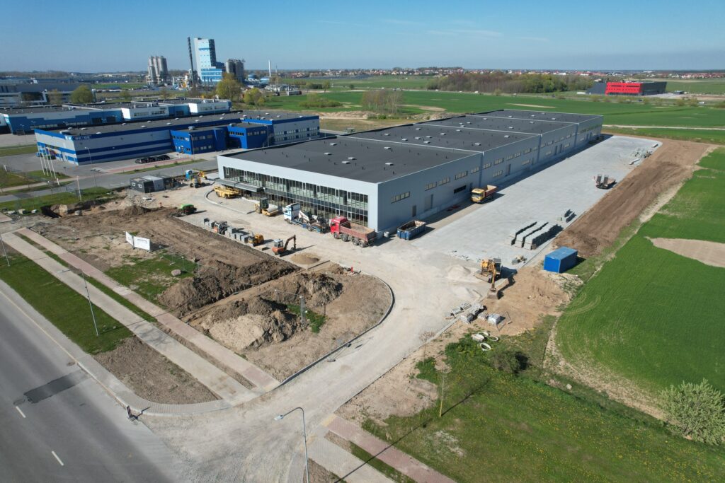 FlexStart 02 (Pramonės g. 29) - Light manufacturing - construction photos