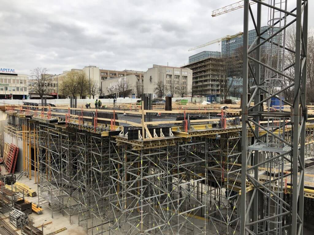 SEB administracinis (Gedimino Baravyko g. 4) - Biroju centrs - būvdarbu attēli