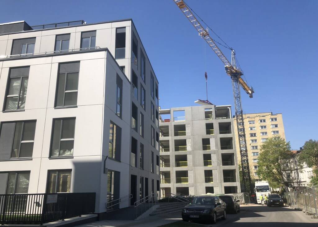 Rinktinės URBAN 2 etapas (Ceikinių g. 15) - Multi apartment - construction photos