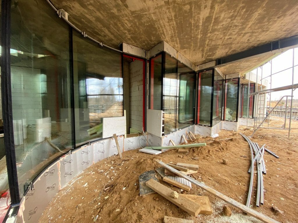 Ro16 (S. Lozoraičio g. 17A, 15C, 15B, 15, 23, 25, 25B, 25D) - Private house community - construction photos