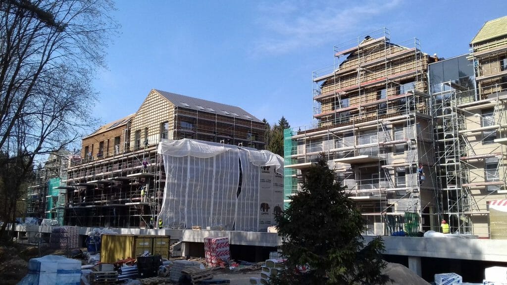 Miško ardai 1 etapas (Burbiškių g. 6) - Multi apartment - construction photos