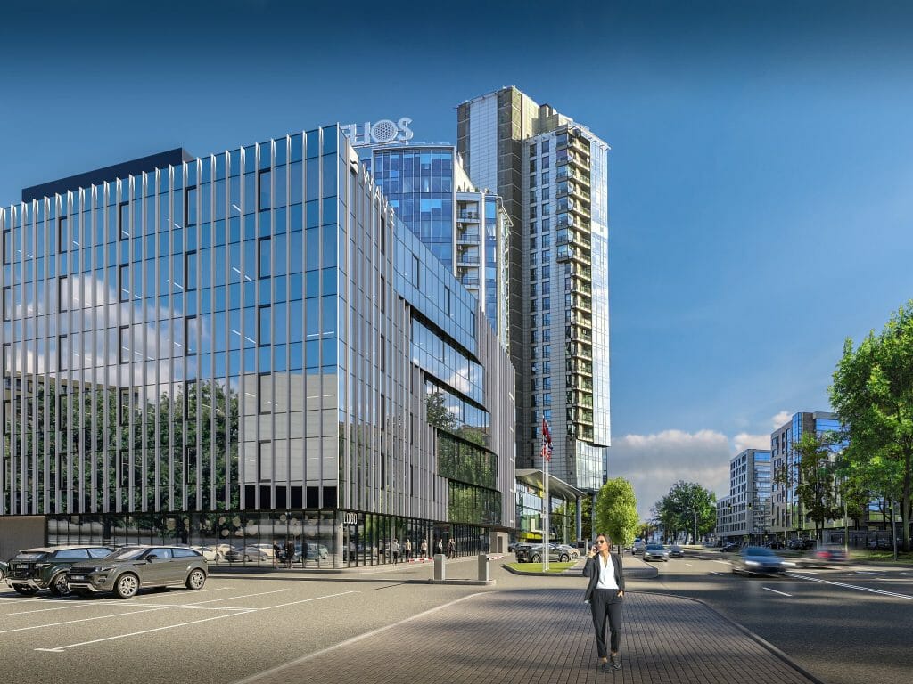 Wave (Savanorių pr. 5) - Office center - visualization