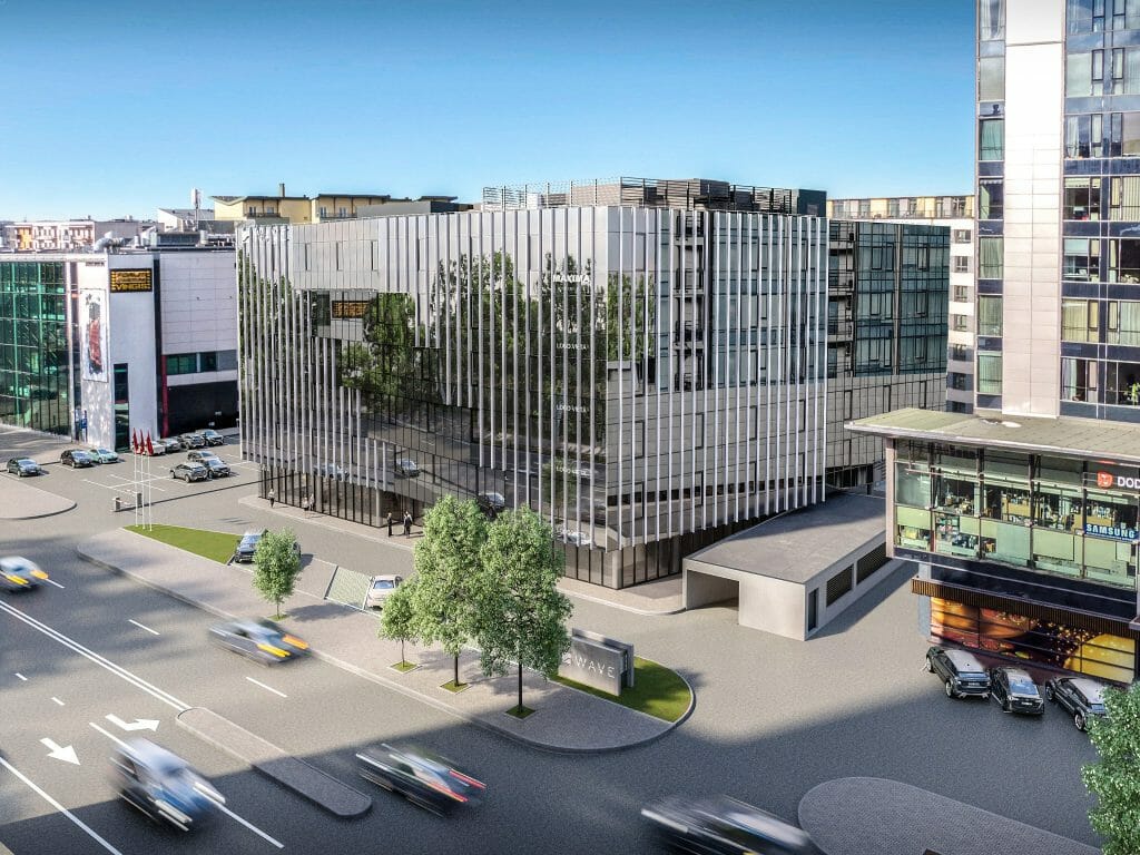 Wave (Savanorių pr. 5) - Office center - visualization