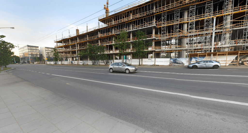 Business Stadium North (Rinktinės g. 3) - Verslo centras - statybų nuotraukos