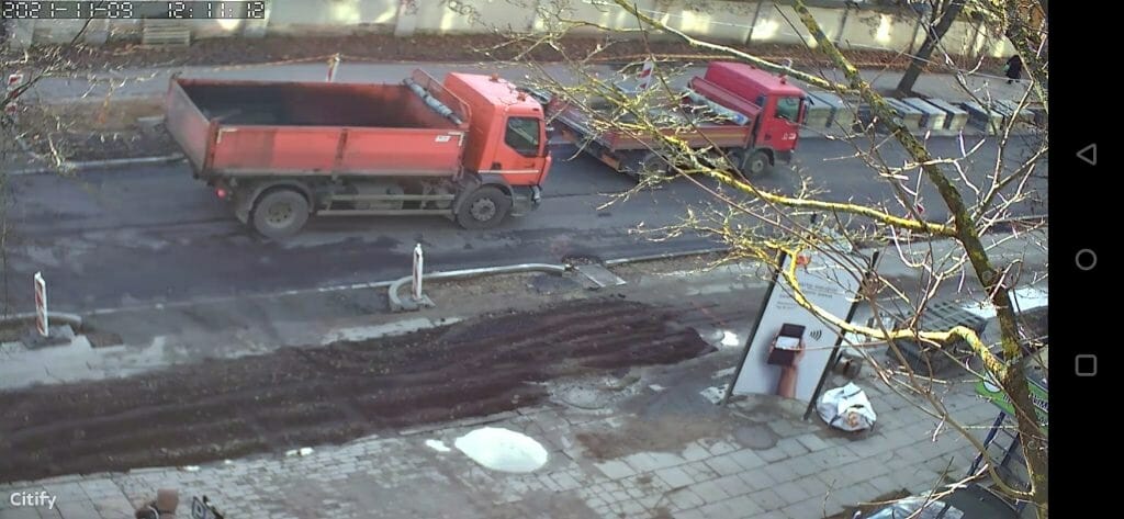 Ramaus eismo T. Ševčenkos g. (T. Ševčenkos g.) - Street - construction photos