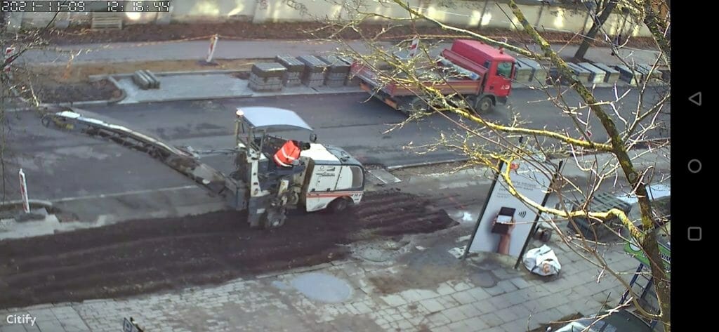 Ramaus eismo T. Ševčenkos g. (T. Ševčenkos g.) - Street - construction photos