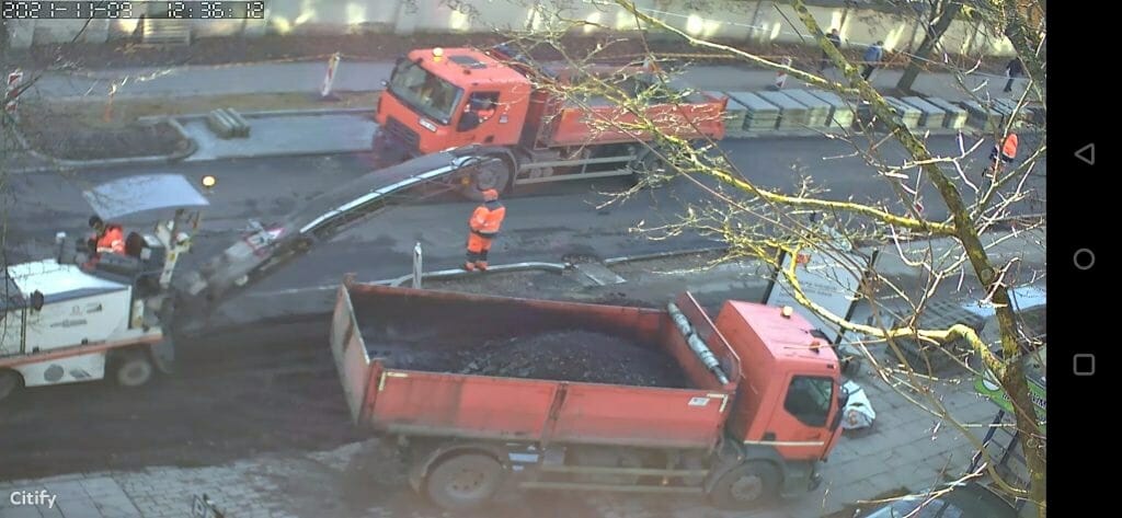 Ramaus eismo T. Ševčenkos g. (T. Ševčenkos g.) - Street - construction photos
