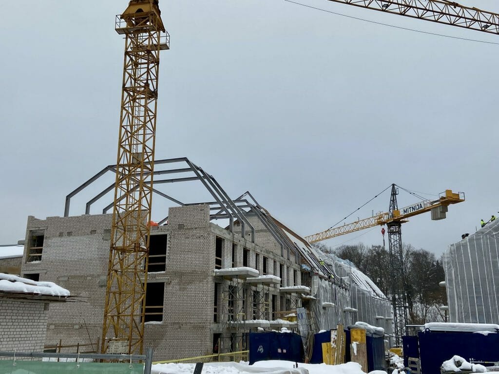 PAUPYS 7 etapas (Aukštaičių g. 19, Paupio g. 50) - Multi apartment - construction photos