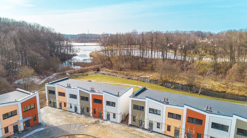 Town House (Helsinkio g. 22) - Row housing - construction photos