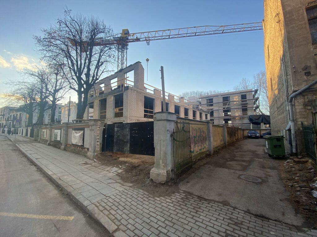 Sierakausko 25 2 etapas (Z. Sierakausko g. 25) - Multi apartment - construction photos