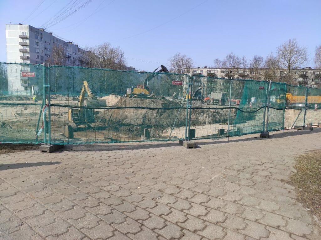 Lidl Stirnu iela (Stirnu iela 31) - Food store - construction photos