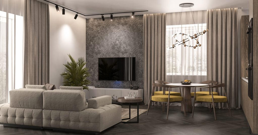 Pa Nauja (Panevėžio g. 23) - Multi apartment - visualization