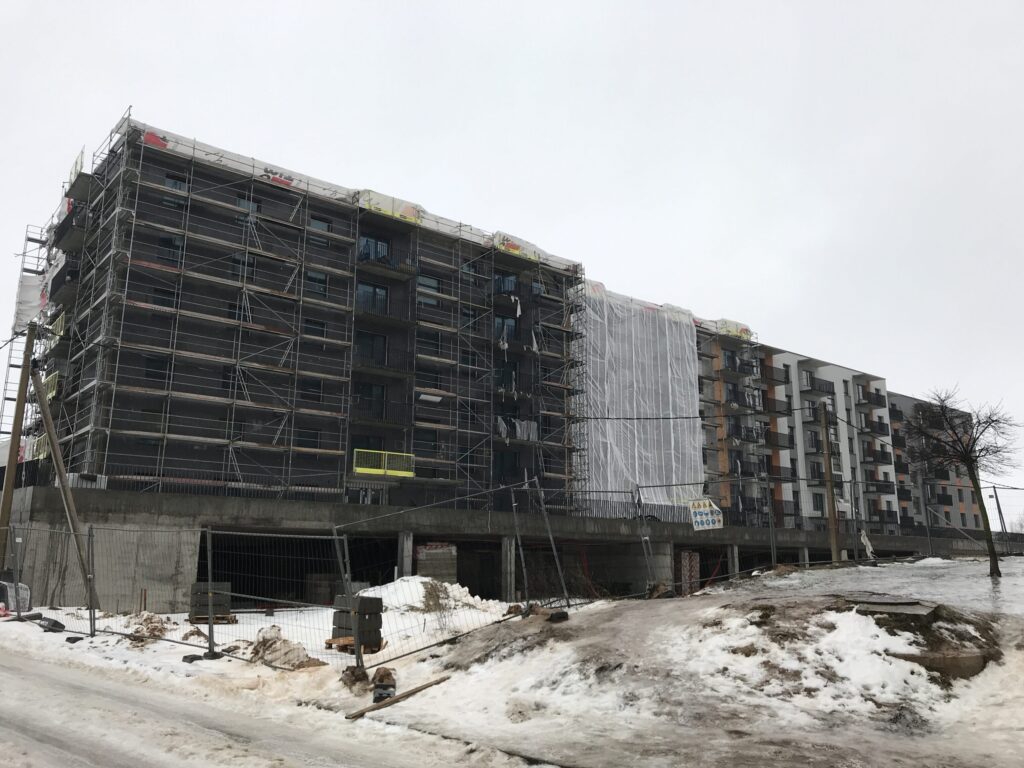 Vakarų Lėnas (Girulių g. 22) - Korterelamu - ehituse fotod