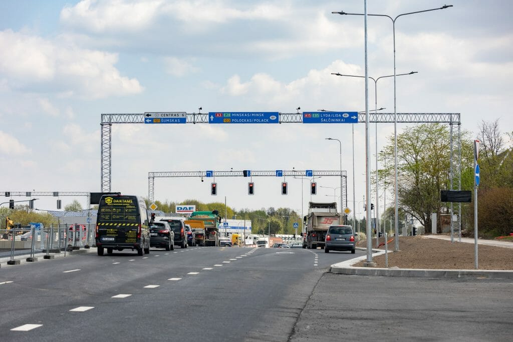 Žirnių, Liepkalnio ir Minsko pl. sankryžos rekonstrukcija (Minsko pl.) - Road - construction photos