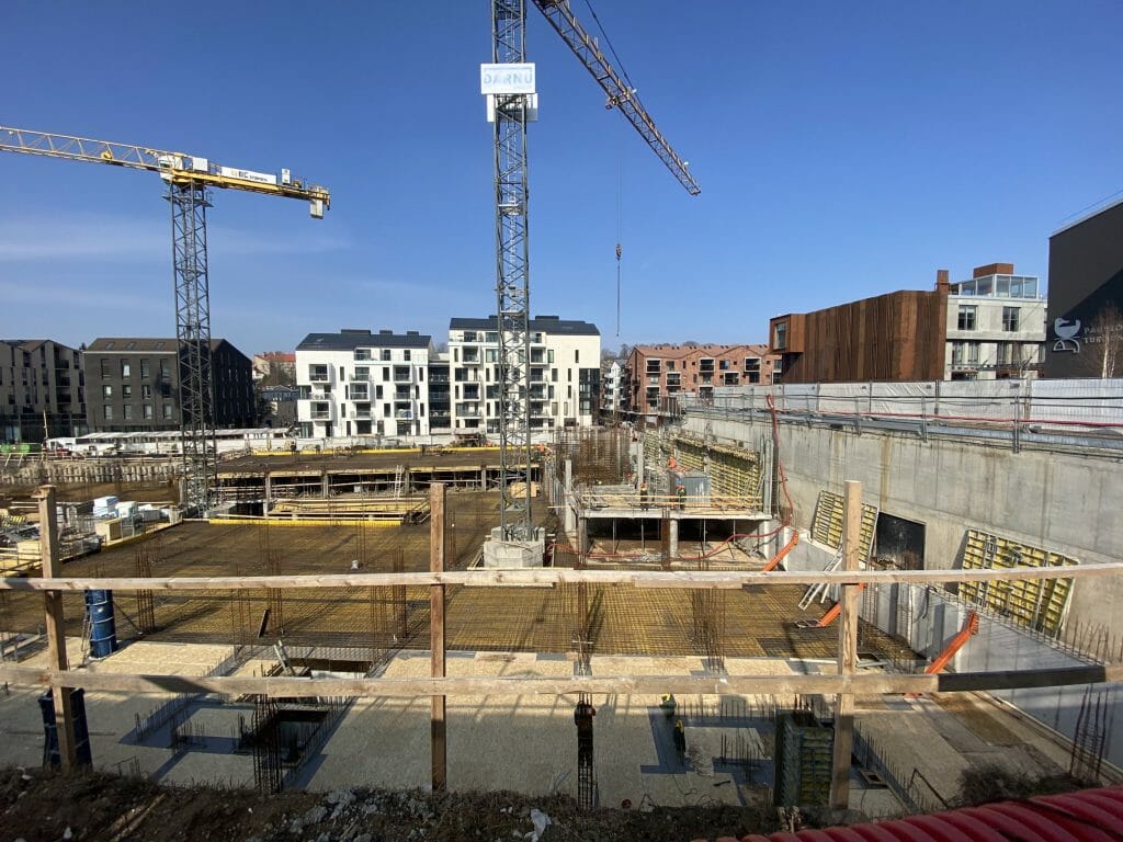 PAUPYS 6 etapas (Aukštaičių g. 7) - Multi apartment - construction photos