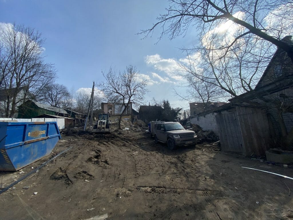 Trys karaliai (Polocko g. 25, 31) - Multi apartment - construction photos