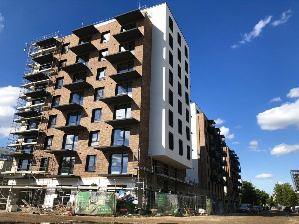 Kernavės aveniu (Kernavės g. 4) - Multi apartment - construction photos