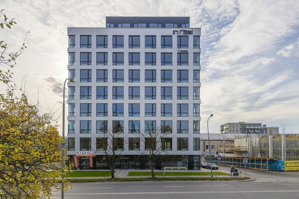 Žalgirio 94 (Žalgirio g. 94) - Office center - construction photos