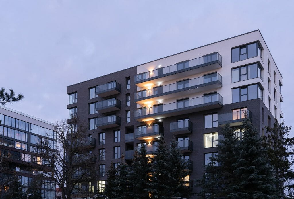 Žvėryno vakarai (Saltoniškių g. 44) - Multi apartment - construction photos
