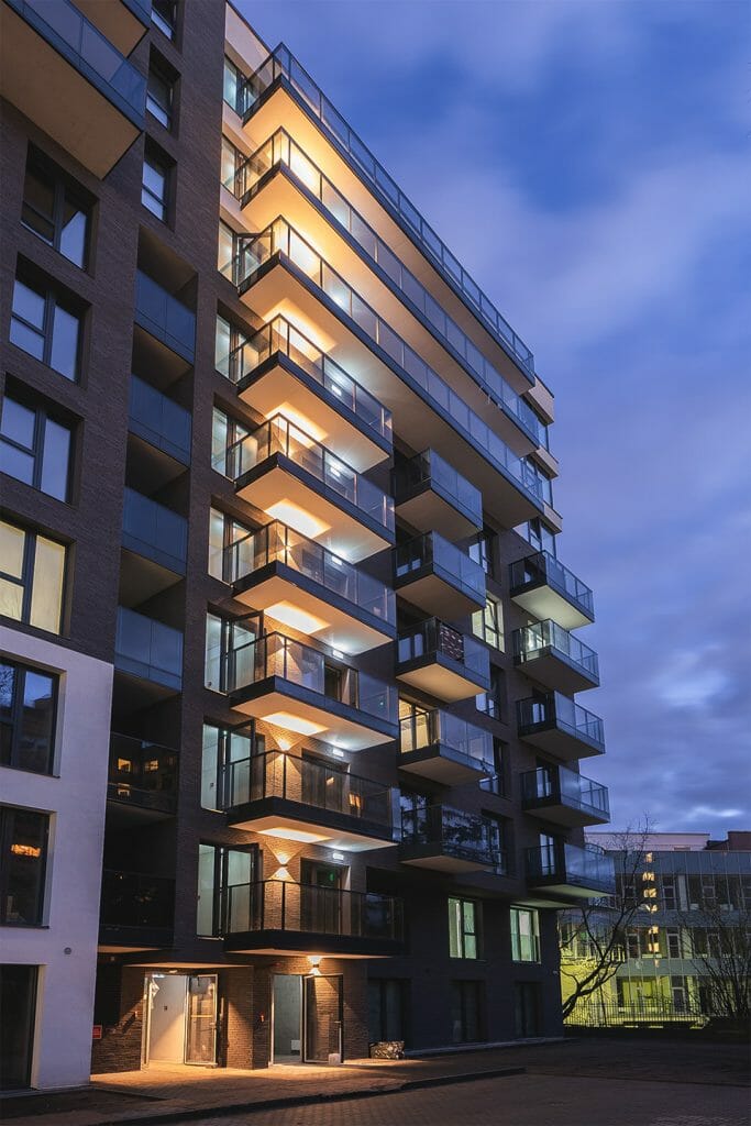 Žvėryno vakarai (Saltoniškių g. 44) - Multi apartment - construction photos