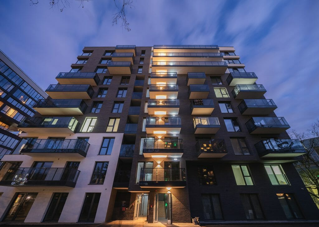 Žvėryno vakarai (Saltoniškių g. 44) - Multi apartment - construction photos