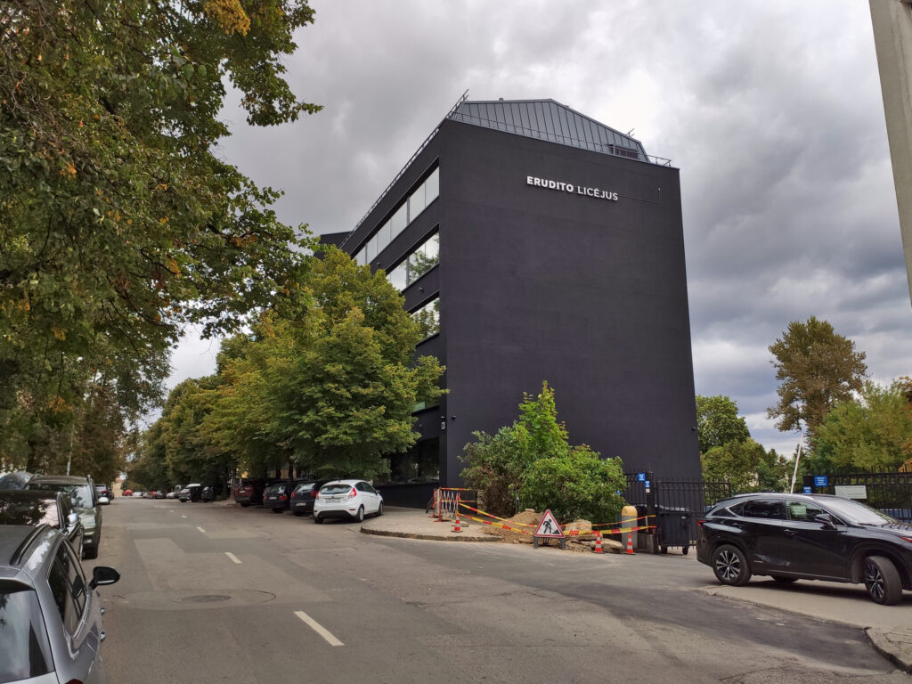 Erudito licėjus 1 etapas (Aguonų g. 26) - Pamata vai vidējā izglītība - būvdarbu attēli