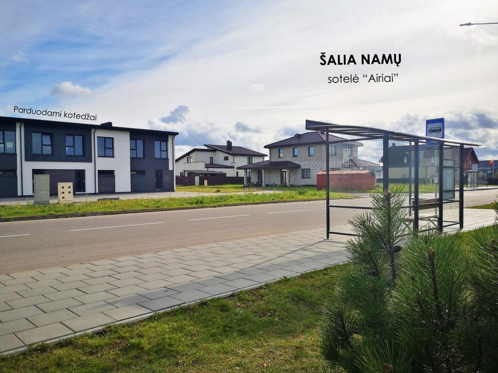 Airių namai Airių g. 8 (Airių g. 8) - Row housing - construction photos