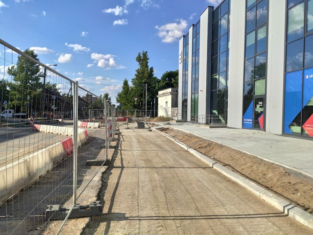 Algirdo g. dviračių takas (Algirdo g.) - Jalgrattatee, Tänav - ehituse fotod