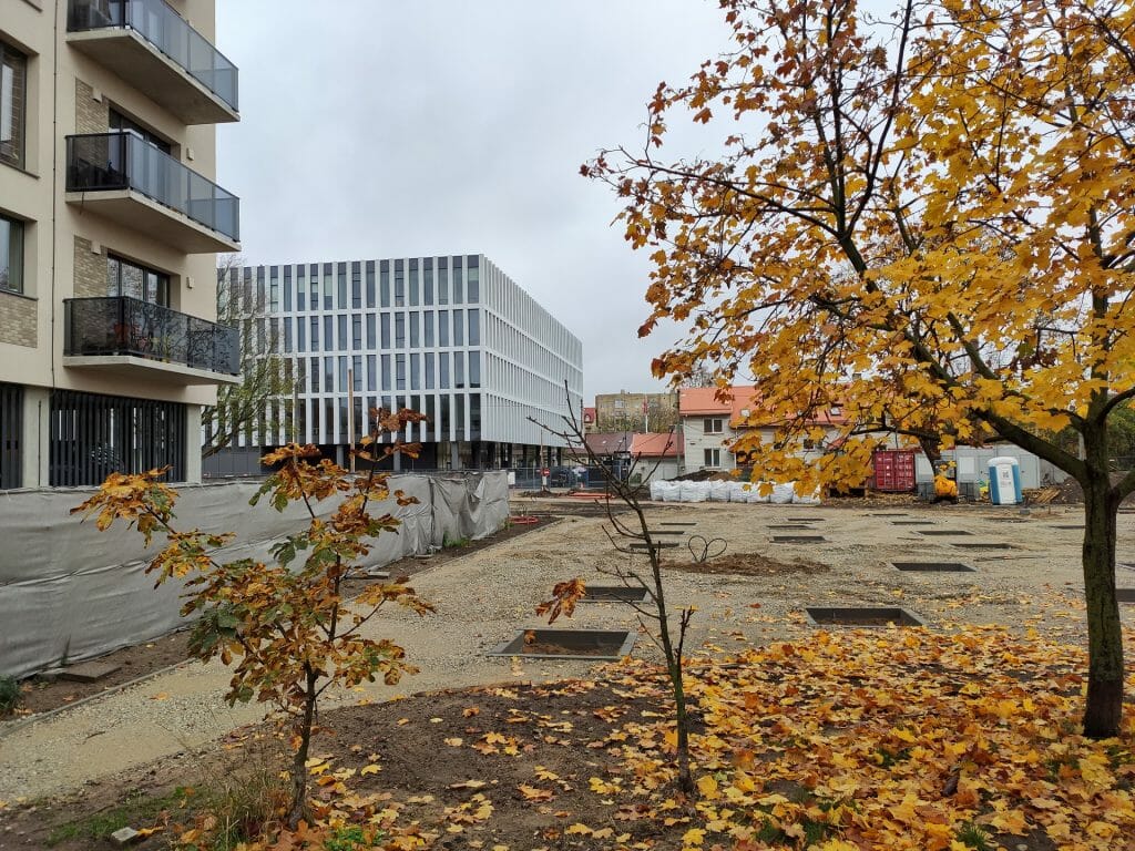 Amatų skveras (Amatų g.) - Väljak - ehituse fotod