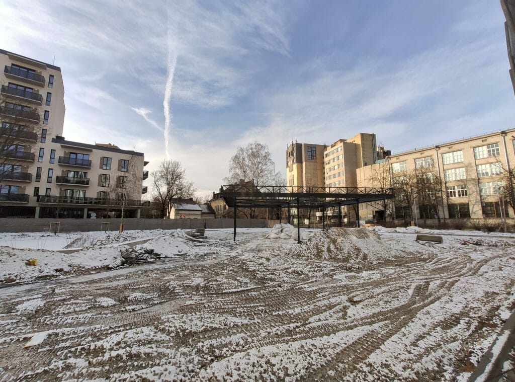 Amatų skveras (Amatų g.) - Väljak - ehituse fotod