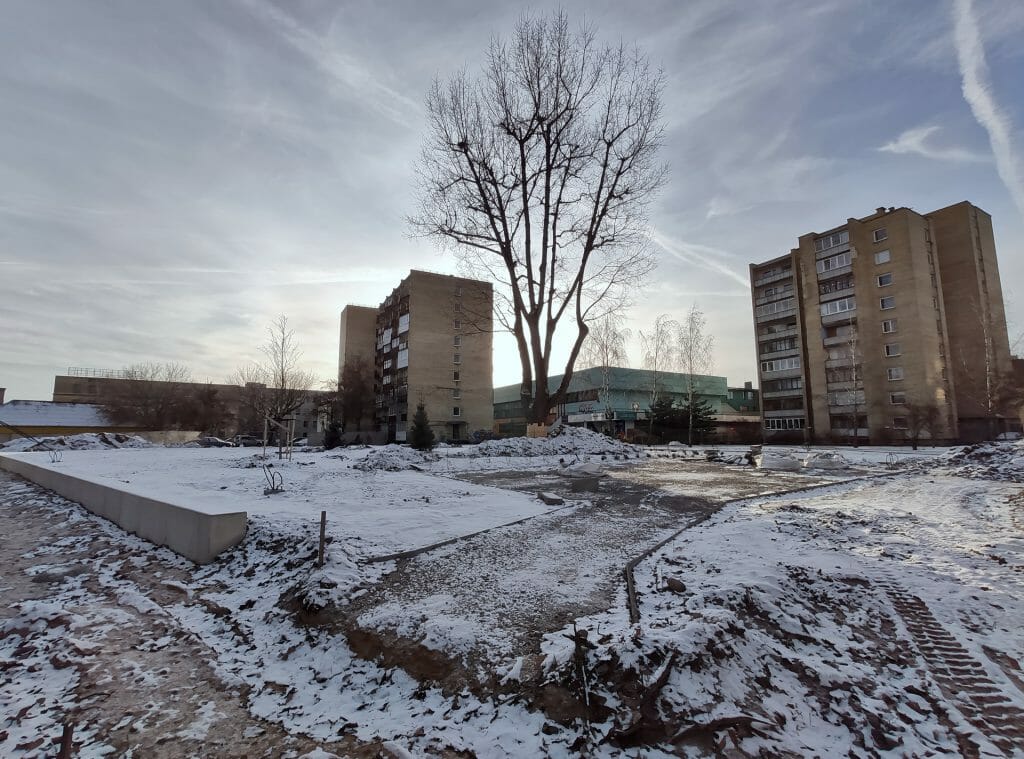 Amatų skveras (Amatų g.) - Väljak - ehituse fotod