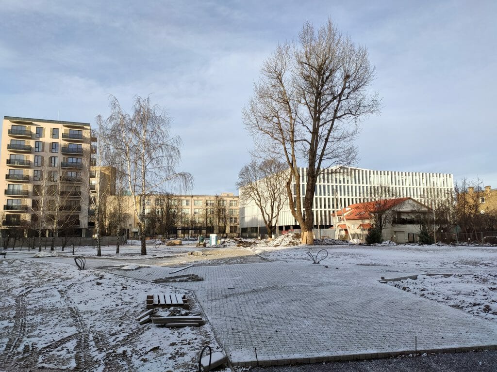 Amatų skveras (Amatų g.) - Väljak - ehituse fotod