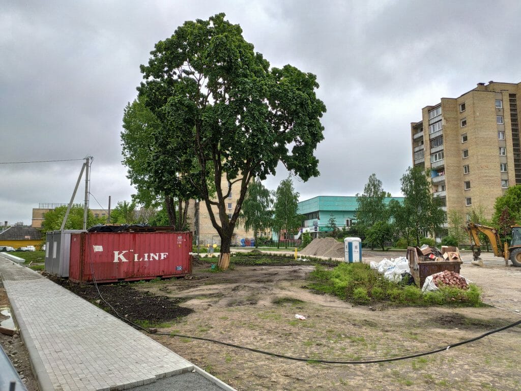 Amatų skveras (Amatų g.) - Väljak - ehituse fotod