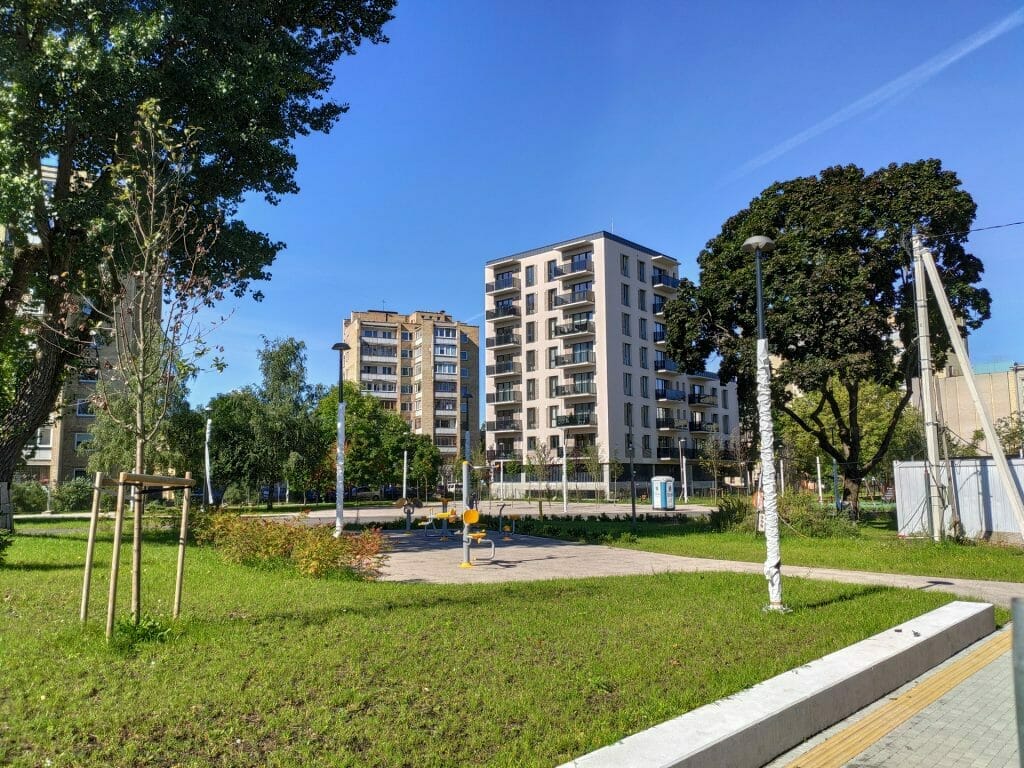 Amatų skveras (Amatų g.) - Väljak - ehituse fotod