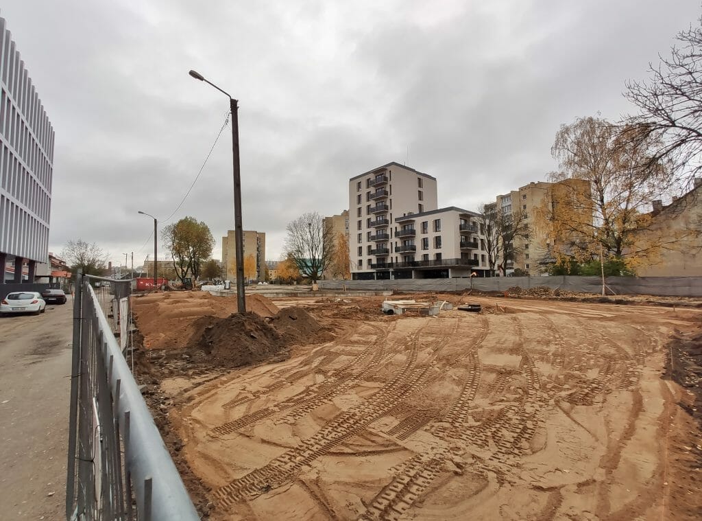 Amatų skveras (Amatų g.) - Väljak - ehituse fotod