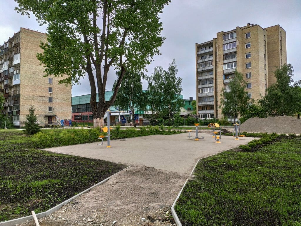 Amatų skveras (Amatų g.) - Väljak - ehituse fotod