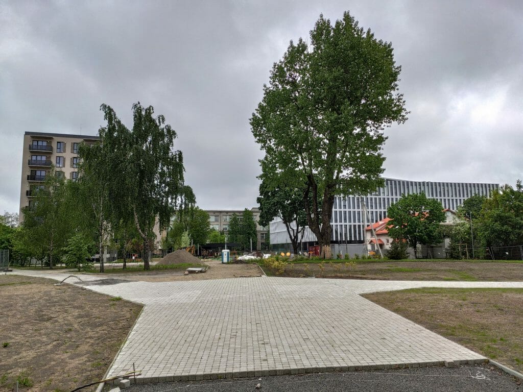 Amatų skveras (Amatų g.) - Väljak - ehituse fotod