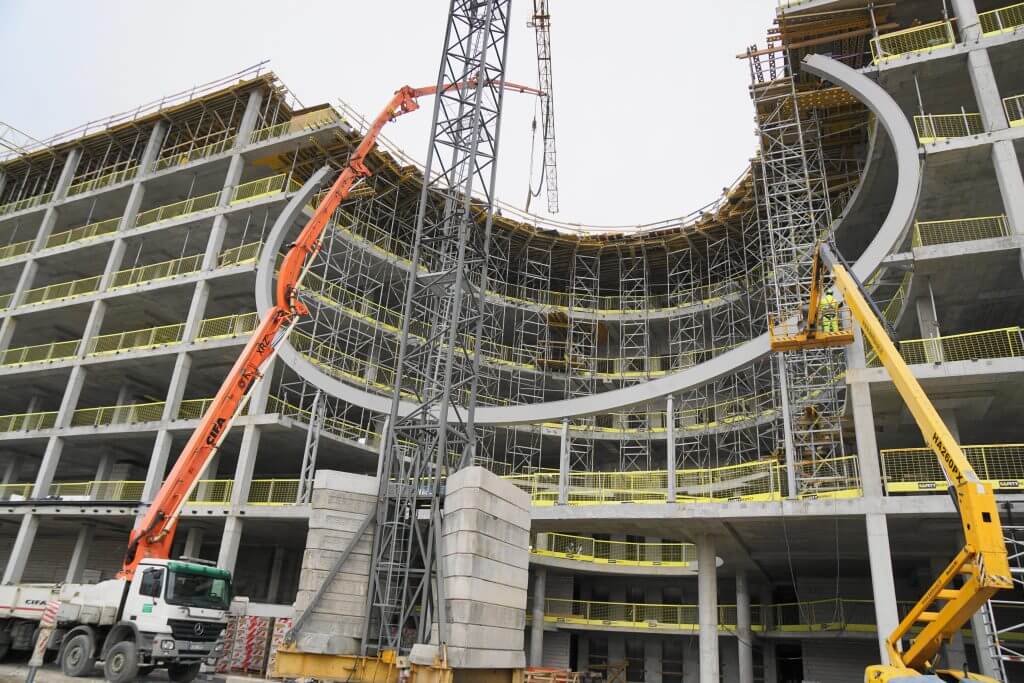 U219 (Ukmergės g. 219) - Office center - construction photos