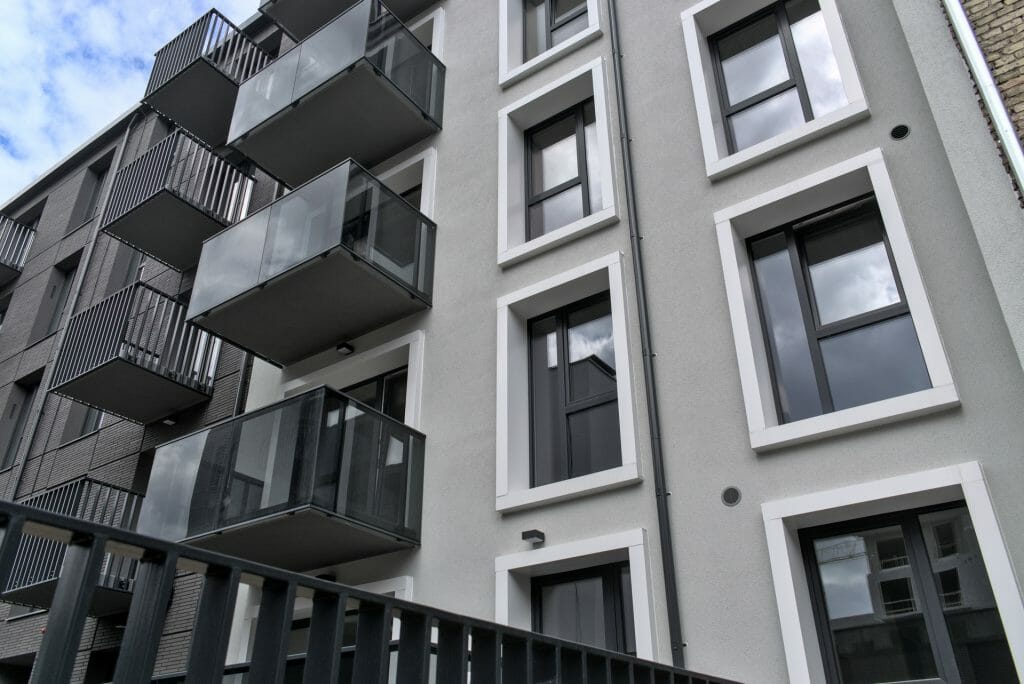 Baltas lapas Mindaugo 1 etapas (Aguonų g. 17) - Multi apartment - construction photos